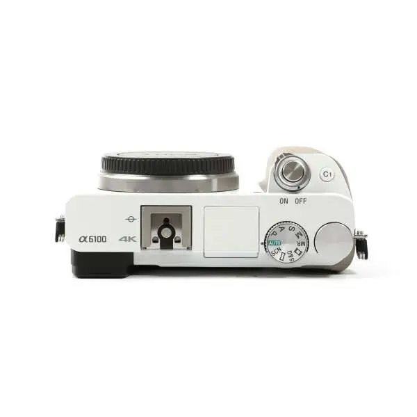 3. Sony A6100 Kit (16-50) White Camera