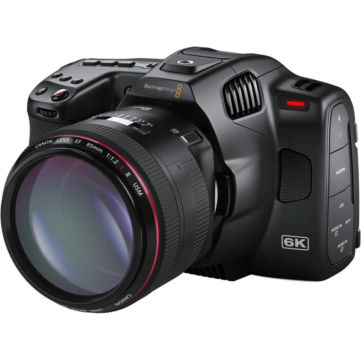1. Blackmagic Design Pocket 6K Pro Cinema Camera (EF)