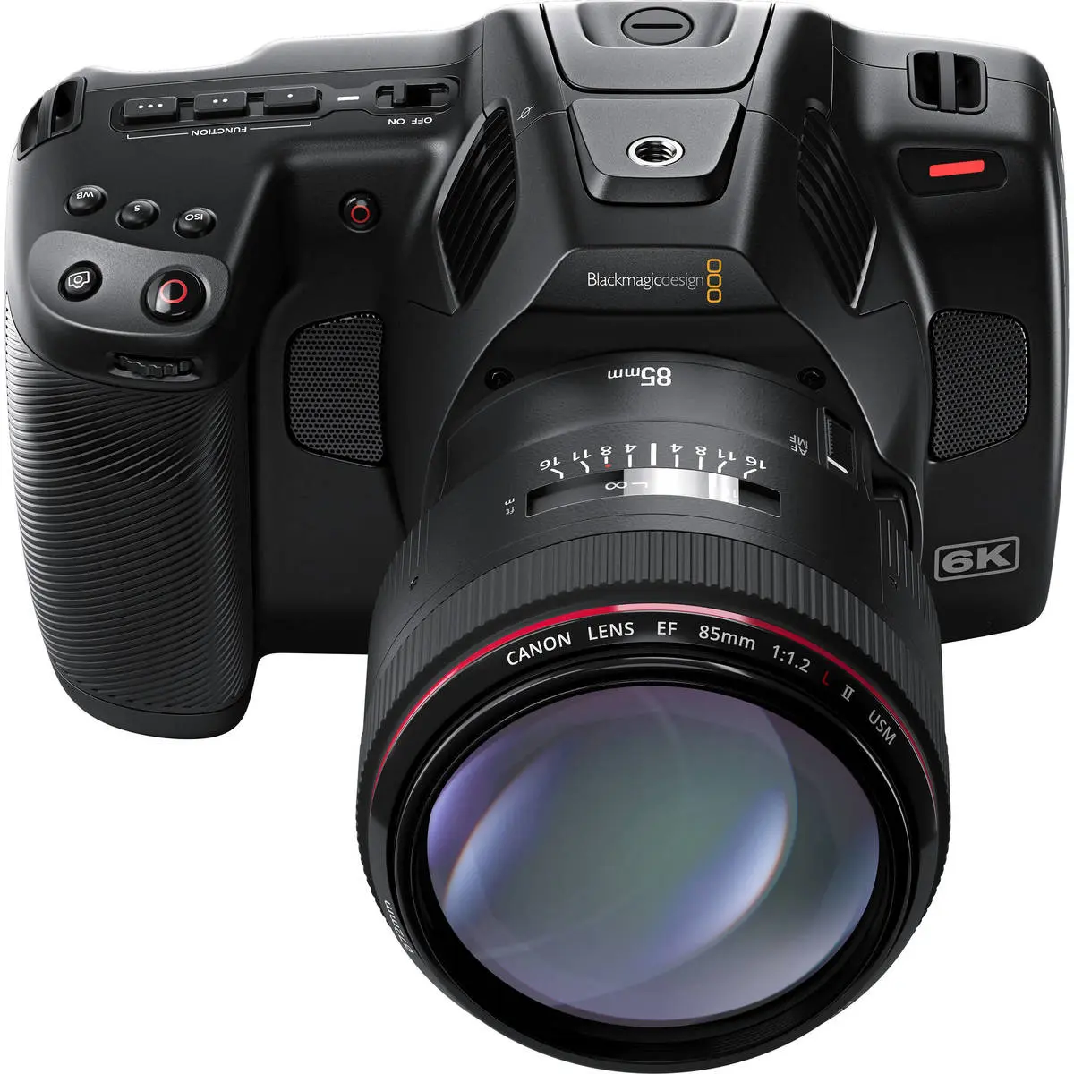 4. Blackmagic Design Pocket 6K Pro Cinema Camera (EF)