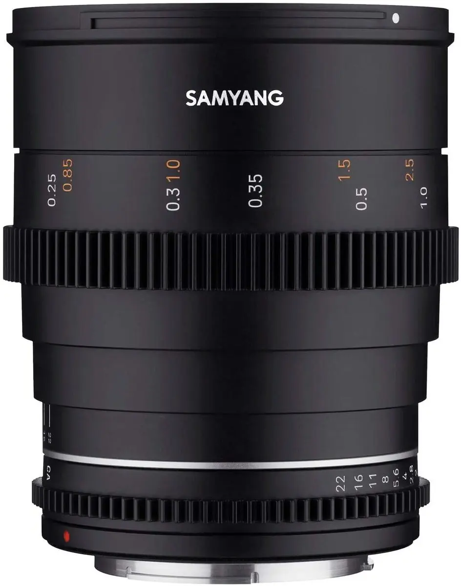 2. Samyang 24mm T1.5 VDSLR MK2 (Sony E)