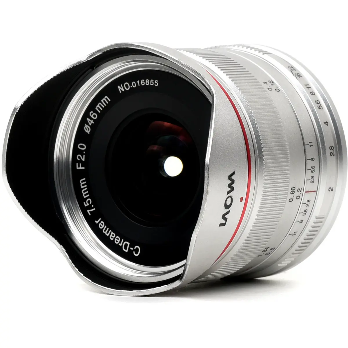 4. LAOWA Lens 7.5mm F/2 MFT Silver (Standard Version)