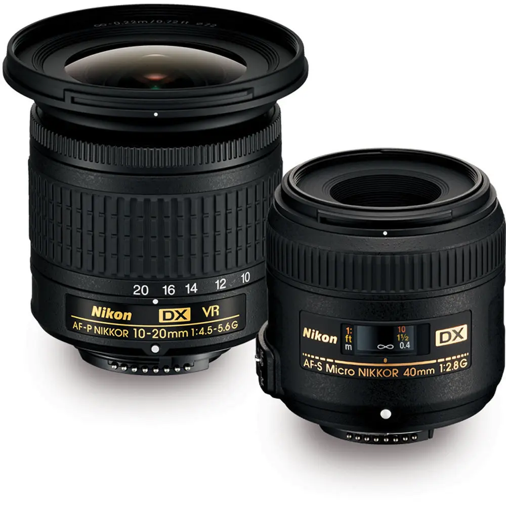 Nikon DX Landscape and Protrait Kit(10-20 +40 2.8)
