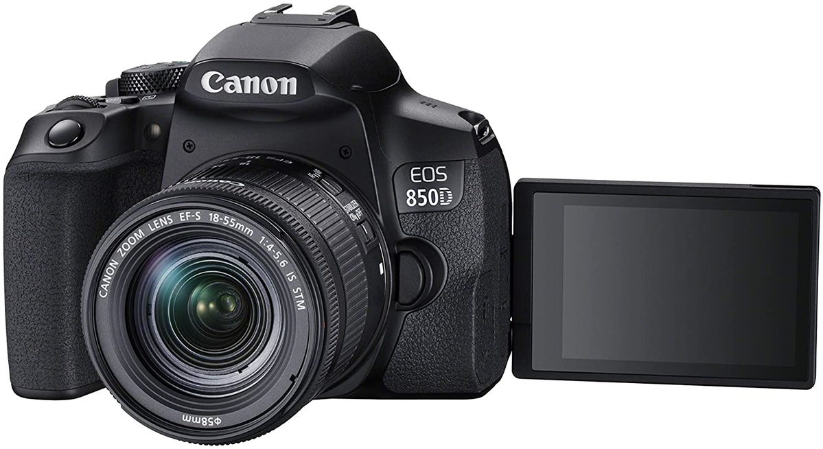 1. Canon EOS 850D Kit (18-55 STM)