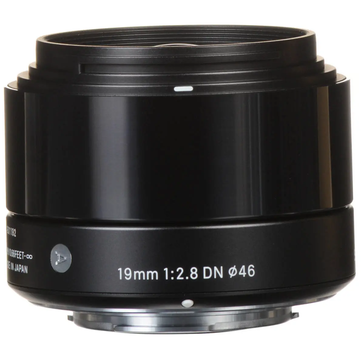 1. Sigma 19mm F2.8 DN | A (M3/4) Black