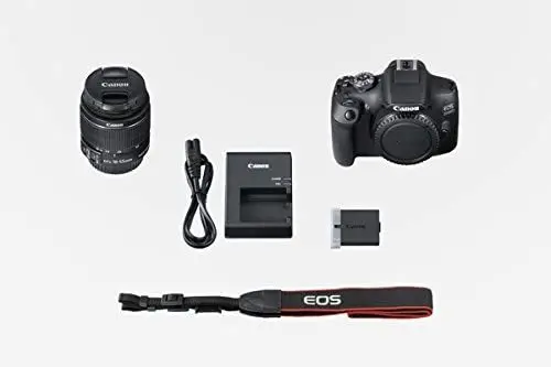 7. Canon EOS 2000D Kit (18-55 DC III) Camera