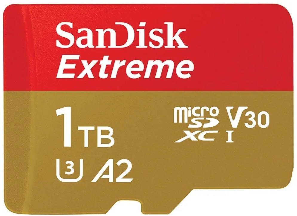 Main Image Sandisk Extreme A2 1TB(U3)V30 160mb M.SD adapter