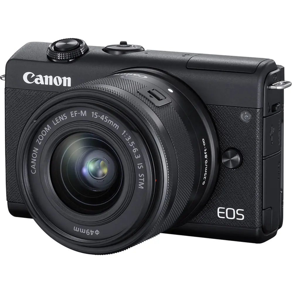 Main Image Canon EOS M200 kit (15-45) Black Camera
