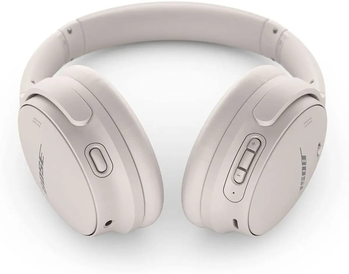 3. Bose QuietComfort 45 Headphones White