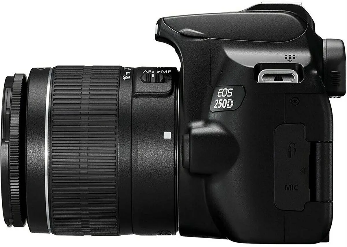 4. Canon EOS 250D Kit (18-55 III) Black Camera