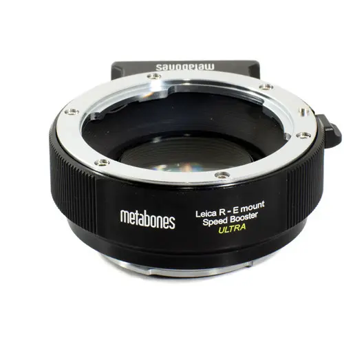 2. Metabones MB_SPLR-E-BM2 0.71x Leica R to Sony E
