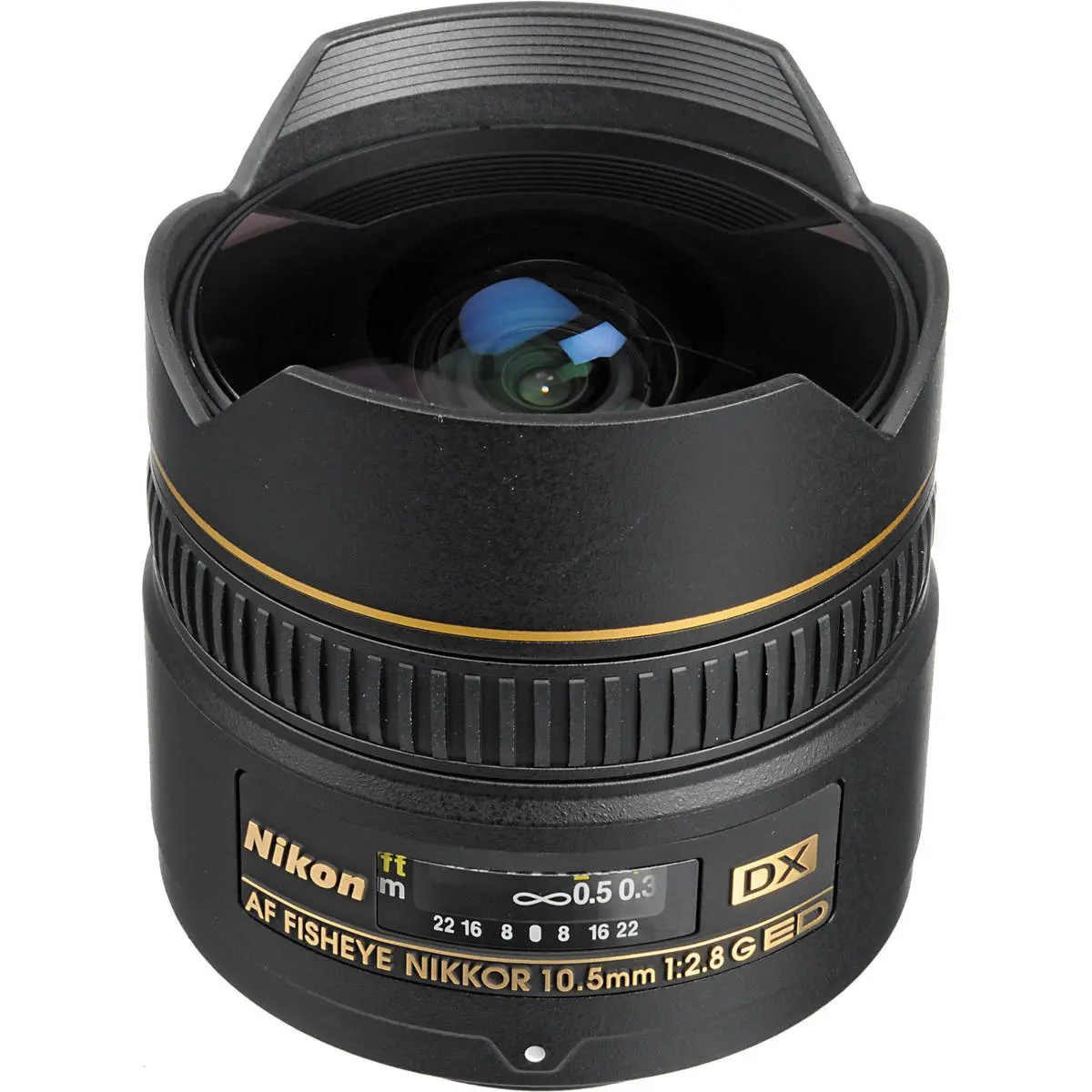 Main Image Nikon AF DX Fisheye-Nikkor 10.5mm f/2.8G ED