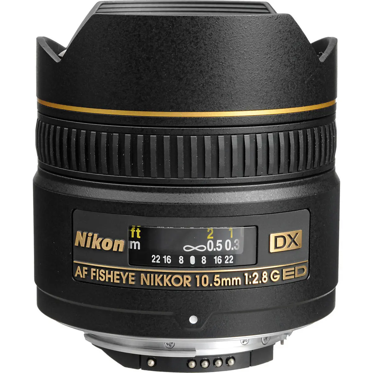1. Nikon AF DX Fisheye-Nikkor 10.5mm f/2.8G ED