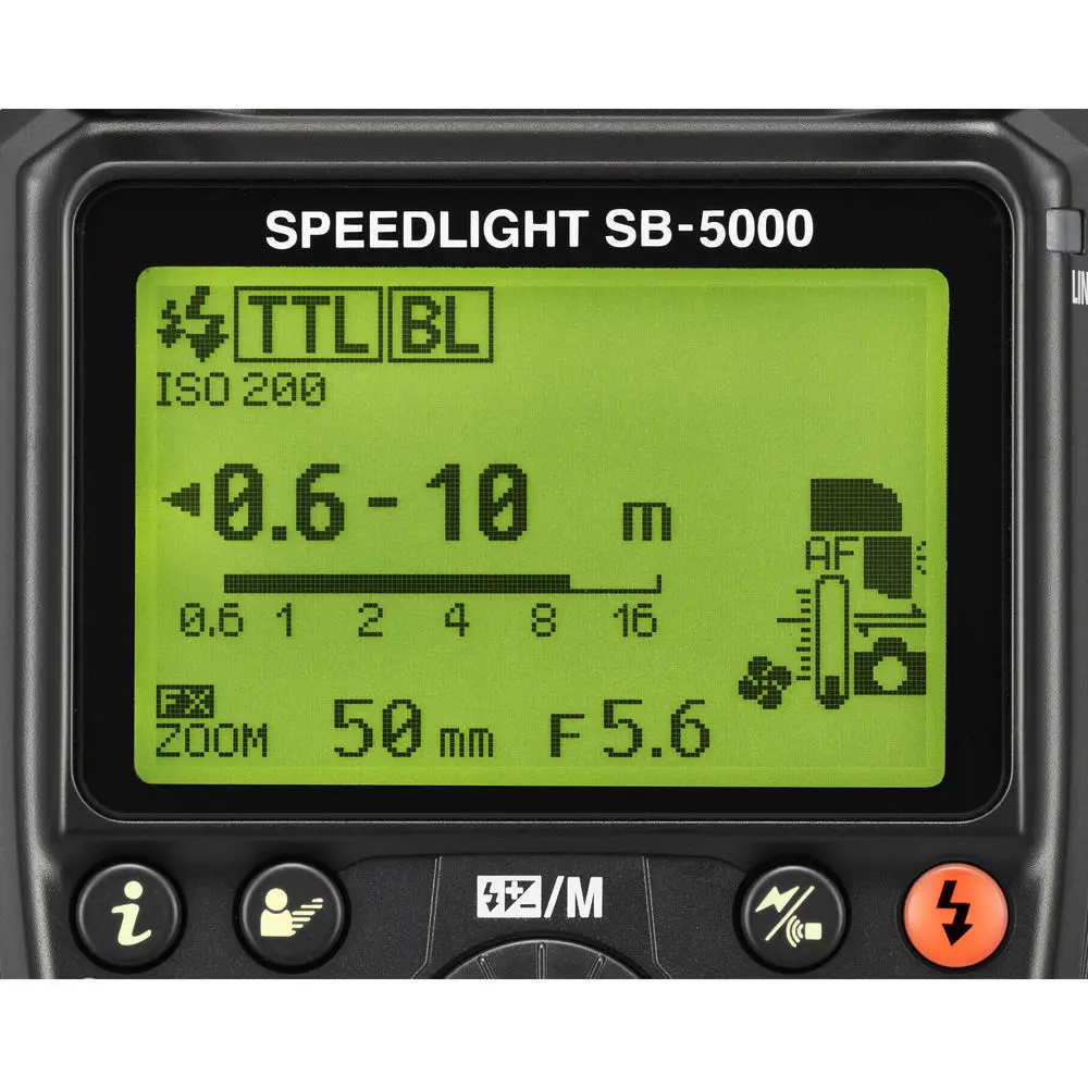 3. Nikon SB-5000 AF Speedlight Radio Control Advanced Wireless Lighting