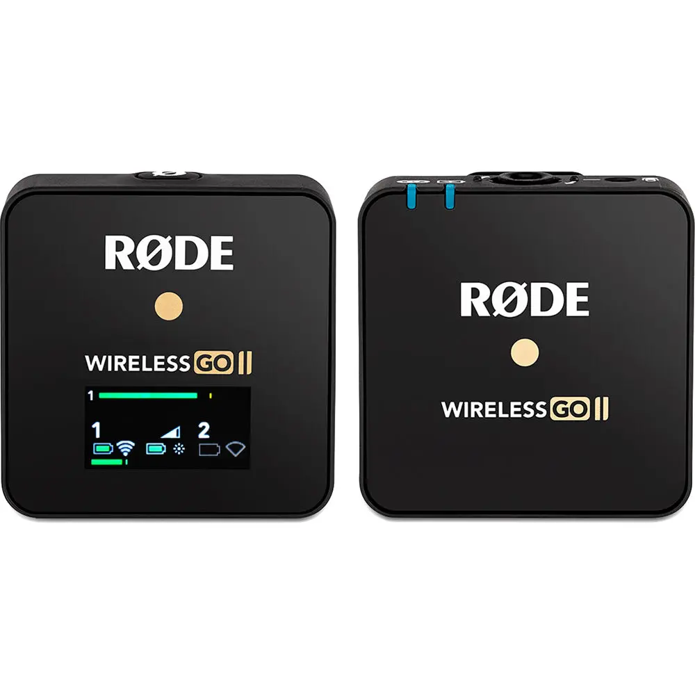 1. Rode Wireless GO II Single Microphone System