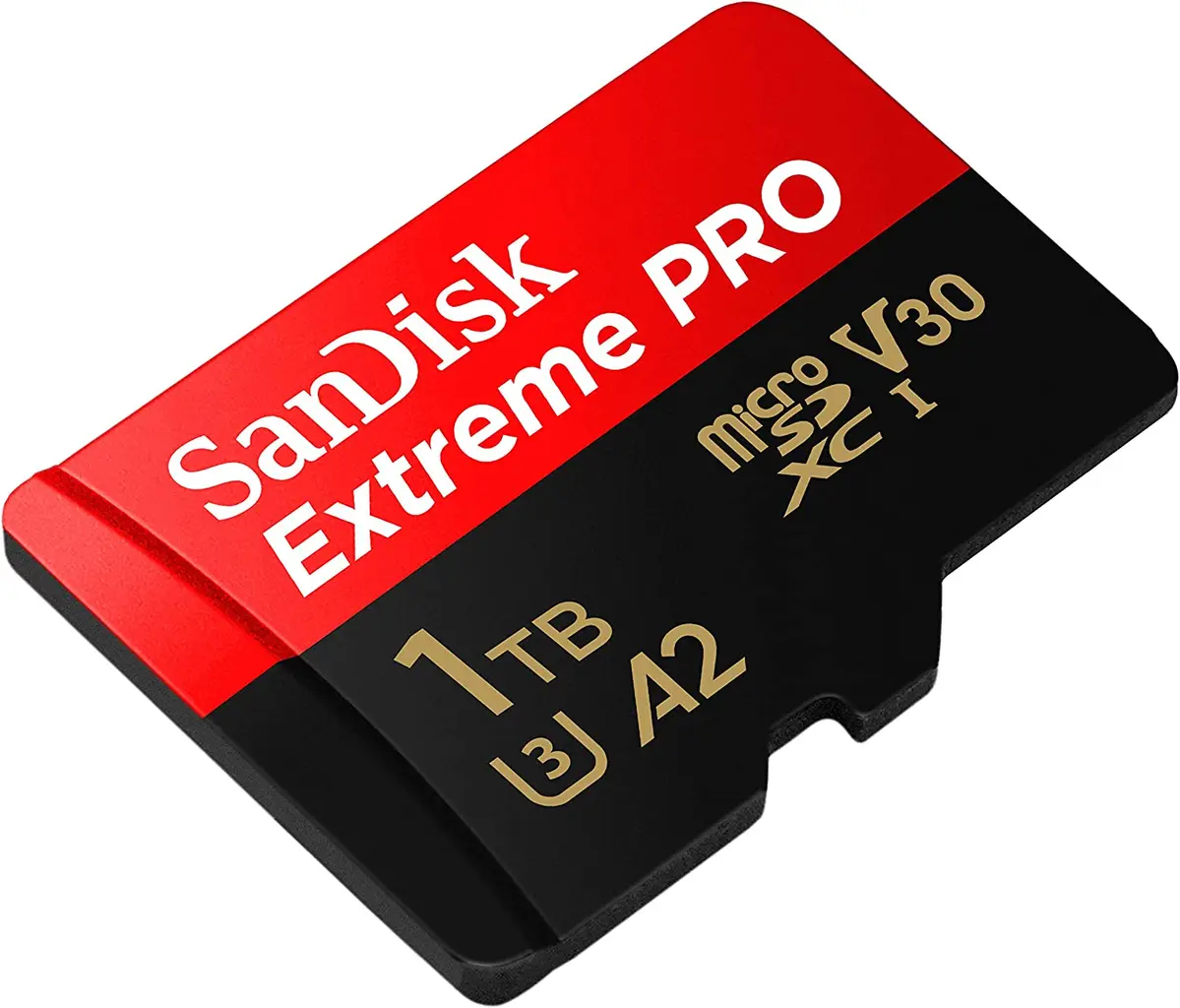 1. Sandisk 1TB A2 Extreme Pro 170mb/s MicroSDXC