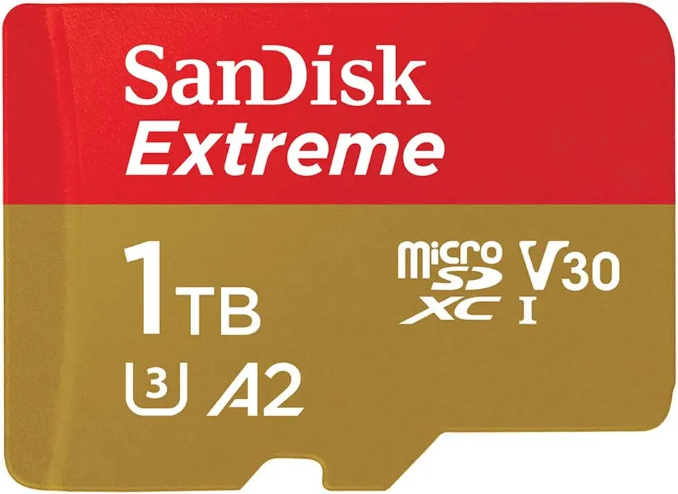 Main Image Sandisk Extreme A2 1TB (U3) V30 160mbs MicroSD