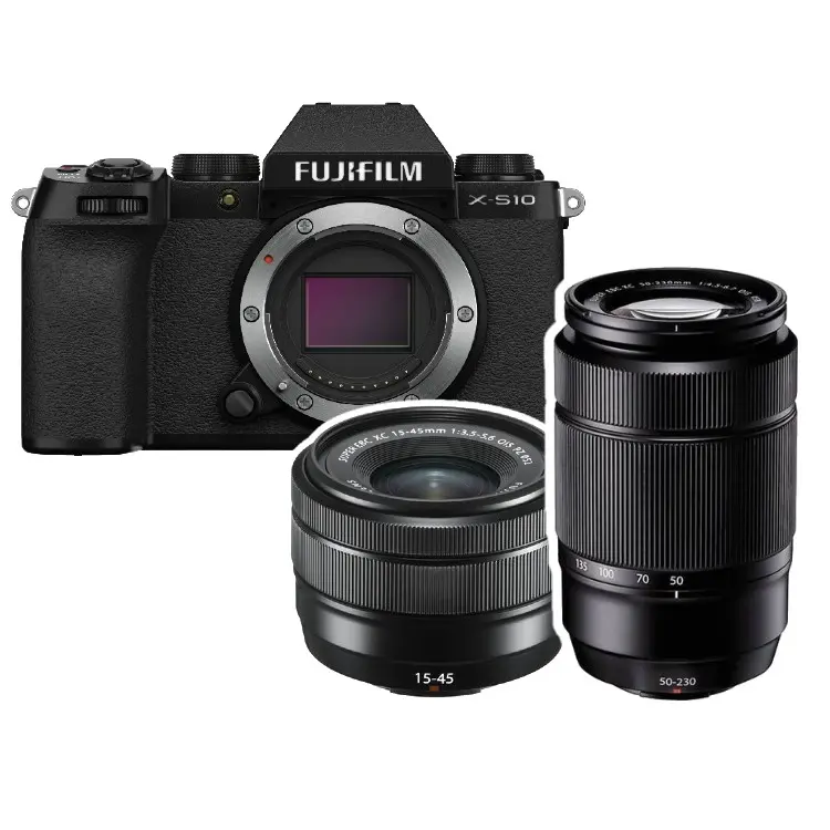 Main Image Fujifilm X-S10 twin kit (15-45)(50-230)