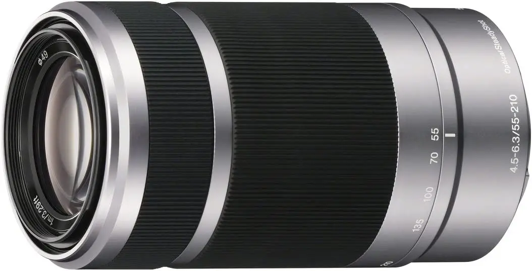 Sony E 55-210mm F4.5-6.3 OSS (Bulk) Silver
