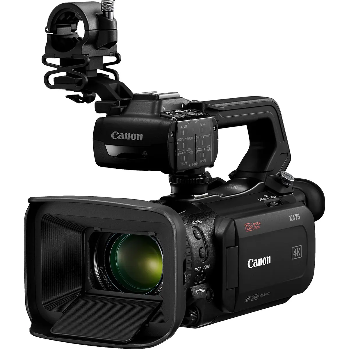 Main Image Canon XA75 Compact UHD 4K Camcorder