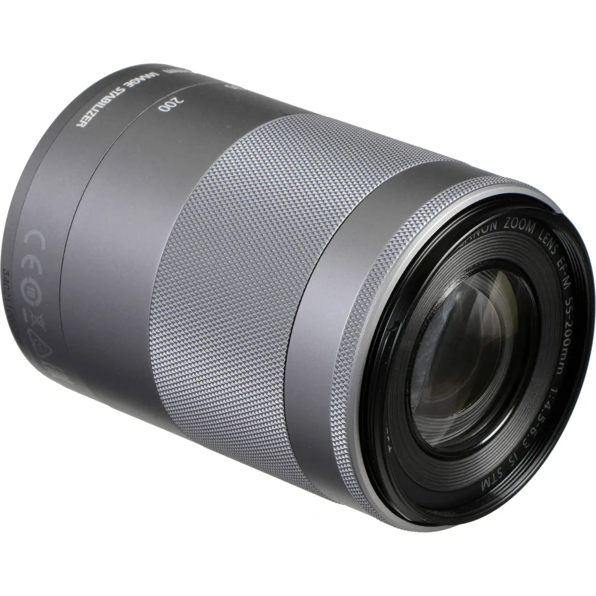 2. Canon EF-M 55-200mm f/4.5-6.3 IS STM Silver