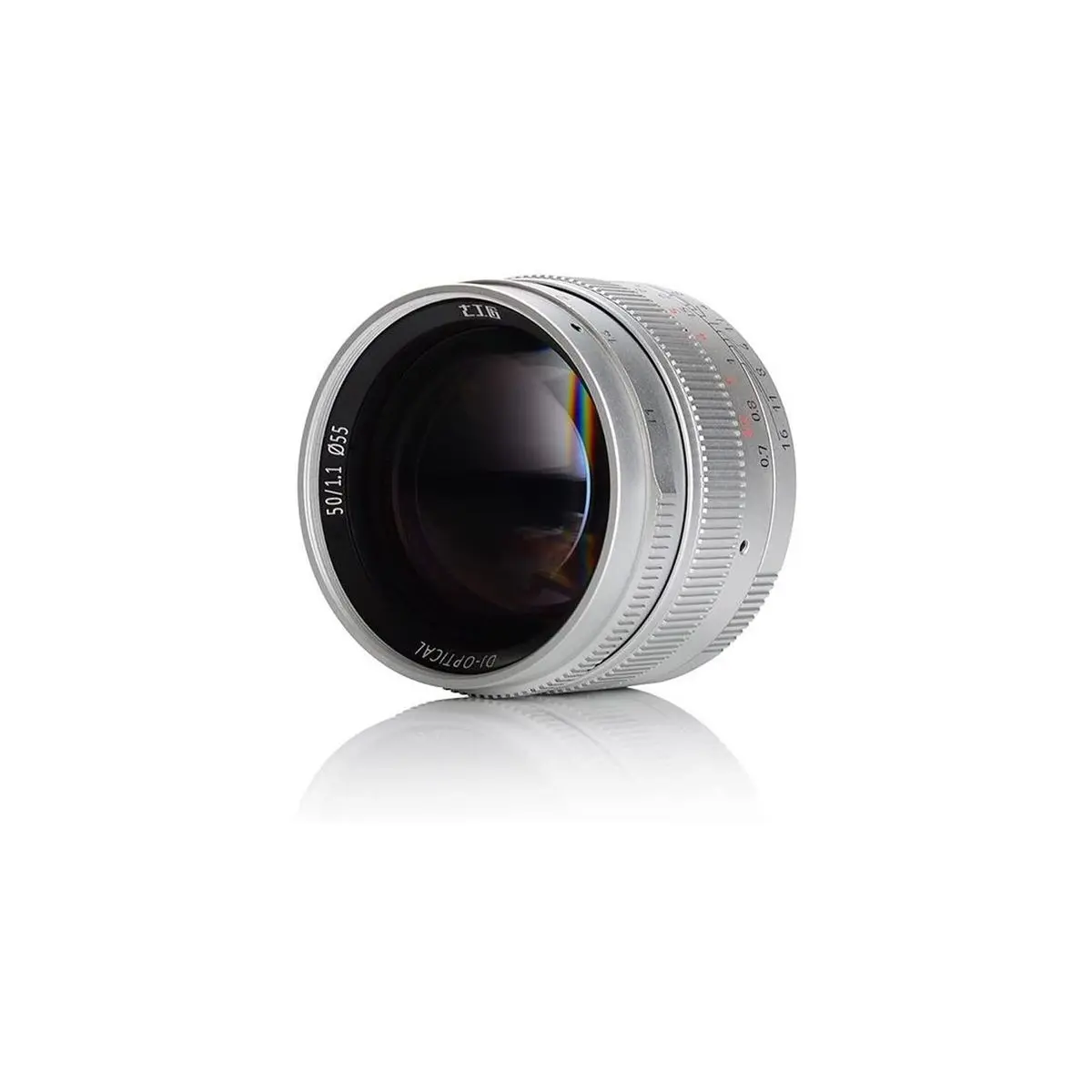 1. 7Artisans 50mm F1.1 (TL/SL) Silver (A402S) Lens