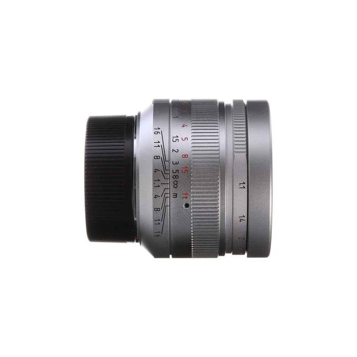 3. 7Artisans 50mm F1.1 (TL/SL) Silver (A402S) Lens