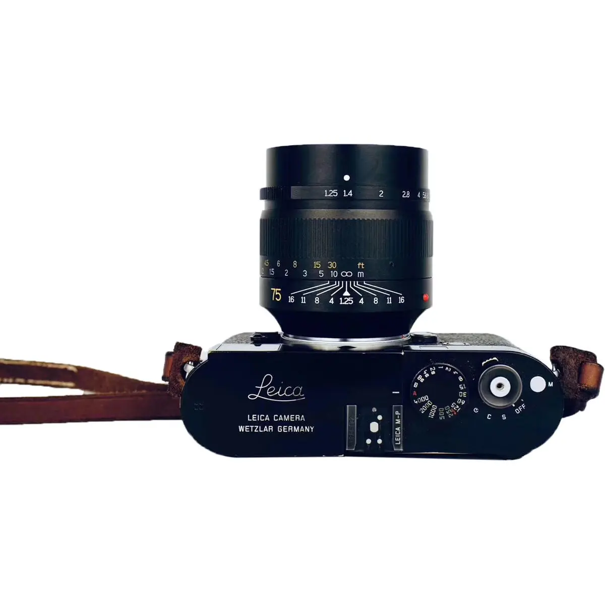 6. 7Artisans 75mm F1.25 (Leica M) Black (A113B) Lens