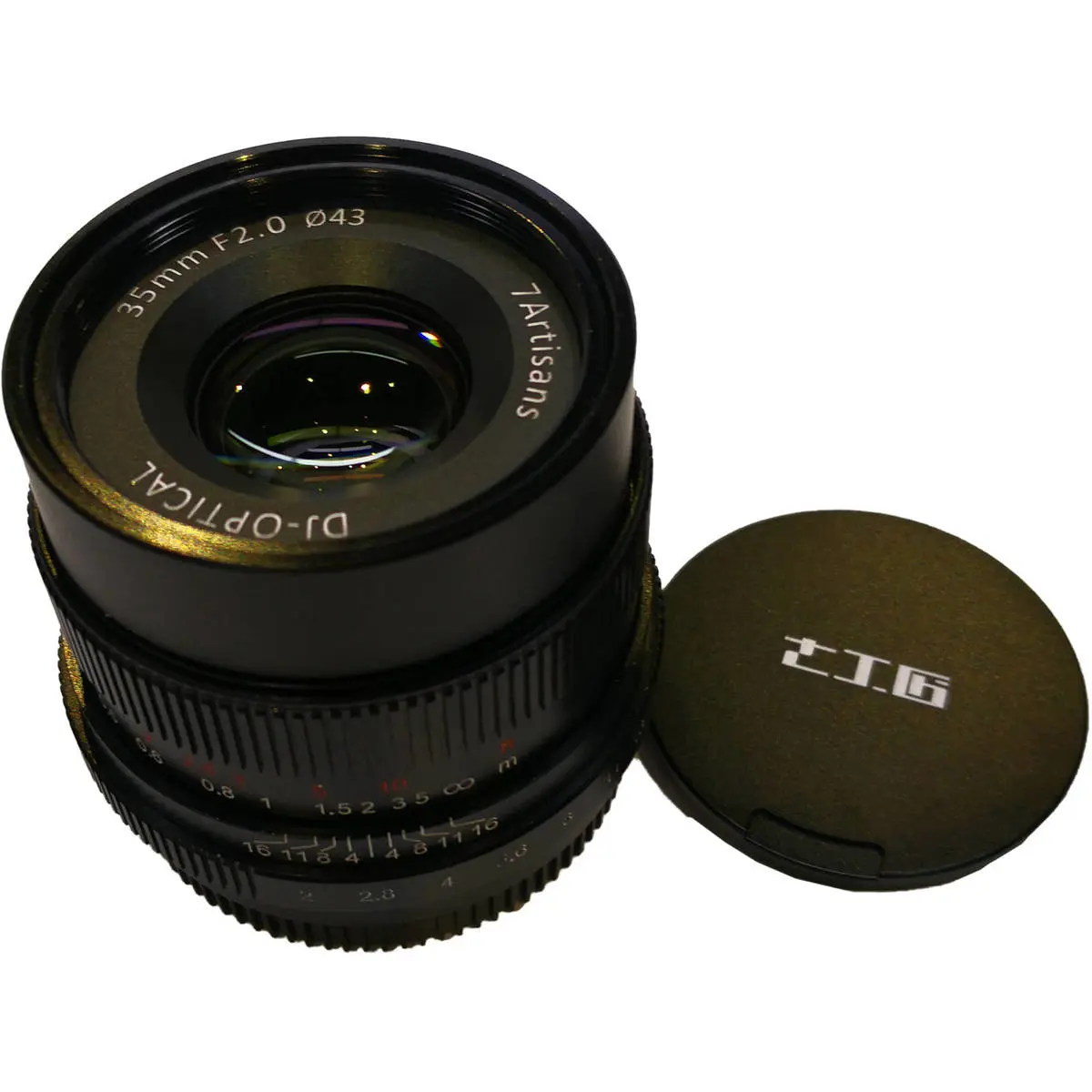 3. 7Artisans 35mm F2.0 MF (Fuji X) Black (A203B) Lens