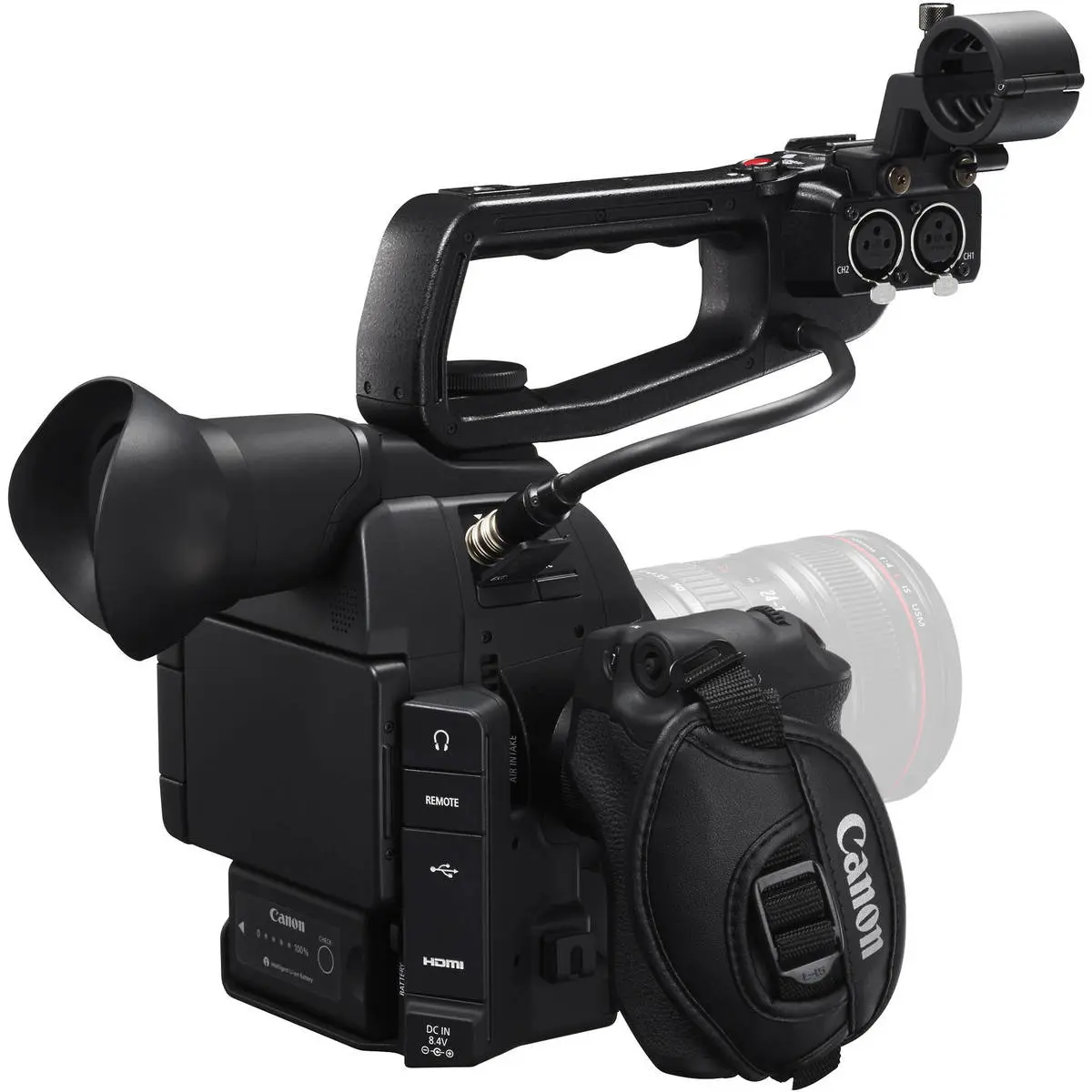 4. Canon EOS C100 MK II Cinema Camera body (EF) Camcorder