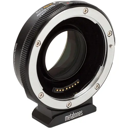 1. Metabones Canon EF to Fuji X T Speed Booster