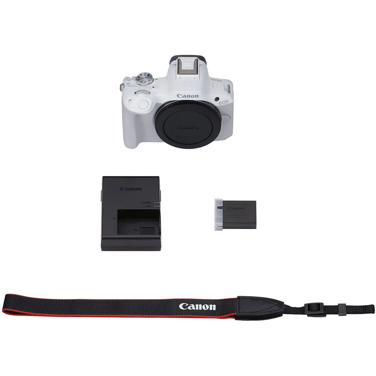 7. Canon EOS R50 Body White (kit box) (with adapter)