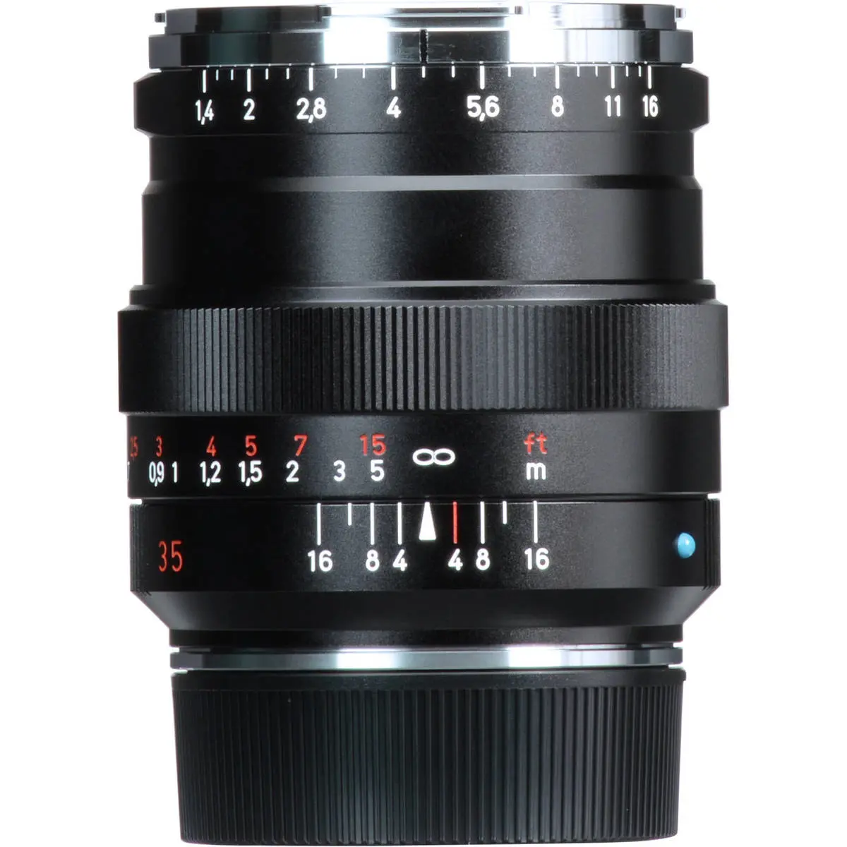 6. Carl Zeiss Distagon T* 35mm f/1.4 ZM Lens (Black) Lens
