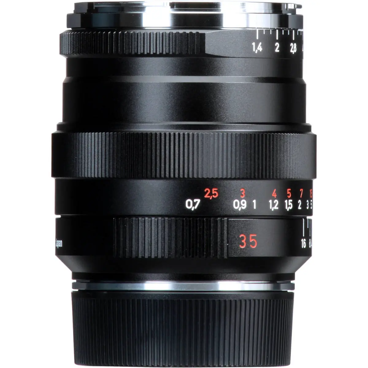 7. Carl Zeiss Distagon T* 35mm f/1.4 ZM Lens (Black) Lens