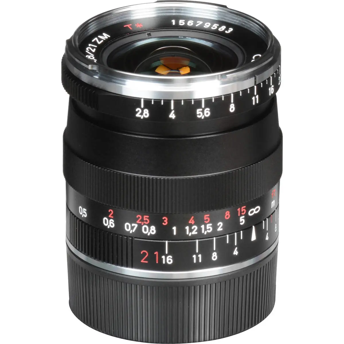 10. Carl Zeiss 21mm F/2.8 BIOGON T* ZM (Leica M) Black Lens