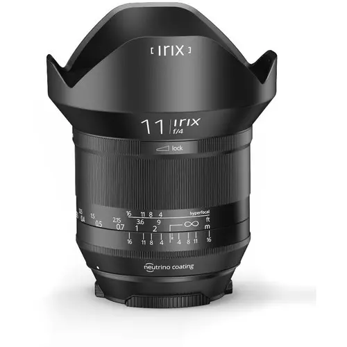 2. Irix Lens 11mm F/4 Firefly (Canon) Lens