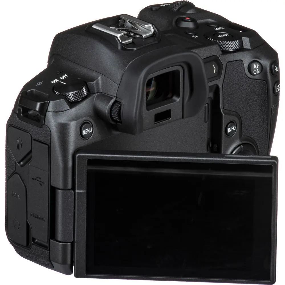 9. Canon EOS R Body 30.3MP 4K C-Log Mirrorless Digial Camera