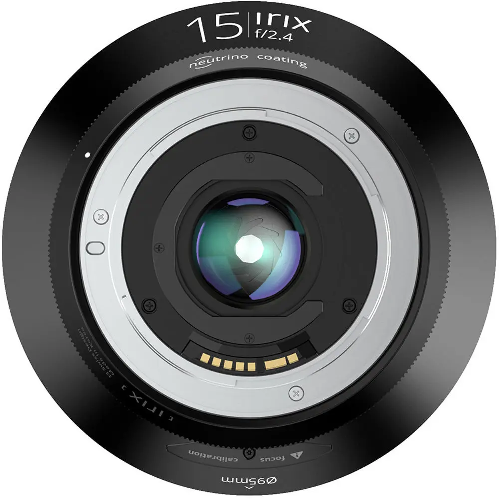 4. Irix Lens 15mm F/2.4 Blackstone (Canon) Lens