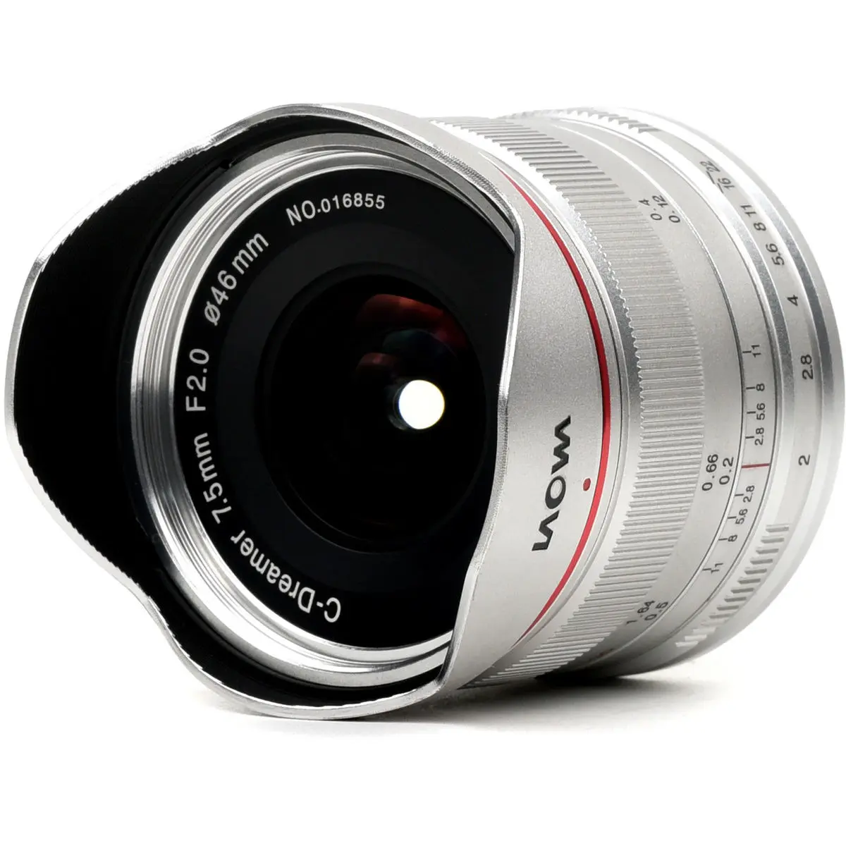 4. LAOWA Lens 7.5mm F/2 MFT Silver (Lightweight Version)