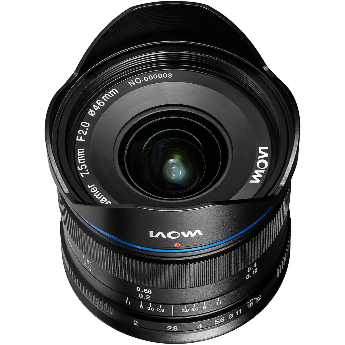 2. LAOWA Lens 7.5mm F/2 MFT Black (Lightweight Version)