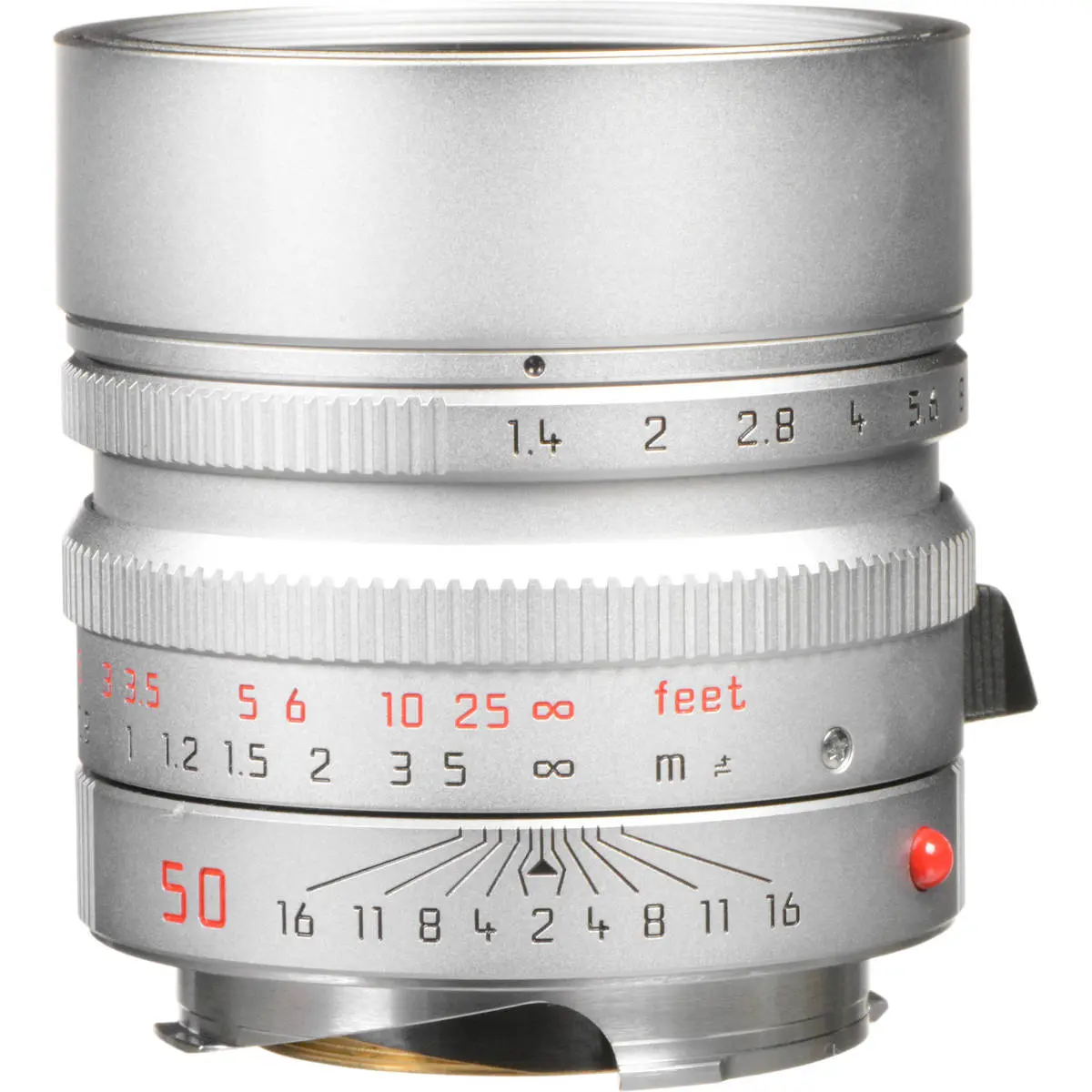 LEICA SUMMILUX-M 50 mm f/1.4 ASPH Silver Lens