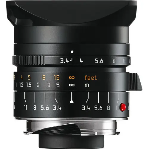 1. Leica Super-Elmar-M 21mm f/3.4 ASPH (11145) Lens