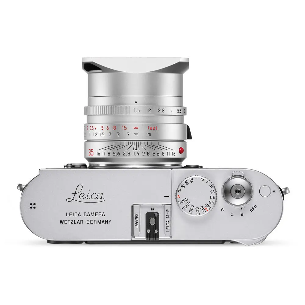 4. LEICA SUMMILUX-M 35mm f/1.4 ASPH (FLE) Silver Lens