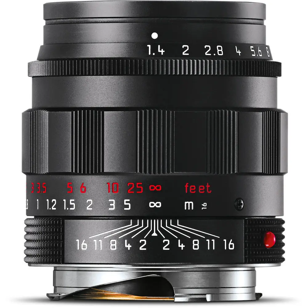 Main Image LEICA SUMMILUX-M 50 mm f/1.4 ASPH Black Chrome Lens