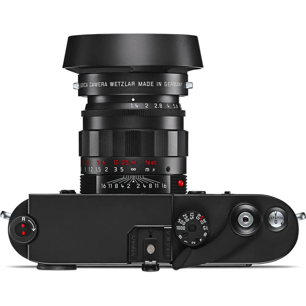 3. LEICA SUMMILUX-M 50 mm f/1.4 ASPH Black Chrome Lens