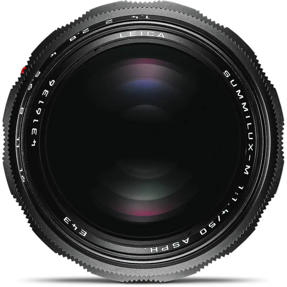 4. LEICA SUMMILUX-M 50 mm f/1.4 ASPH Black Chrome Lens