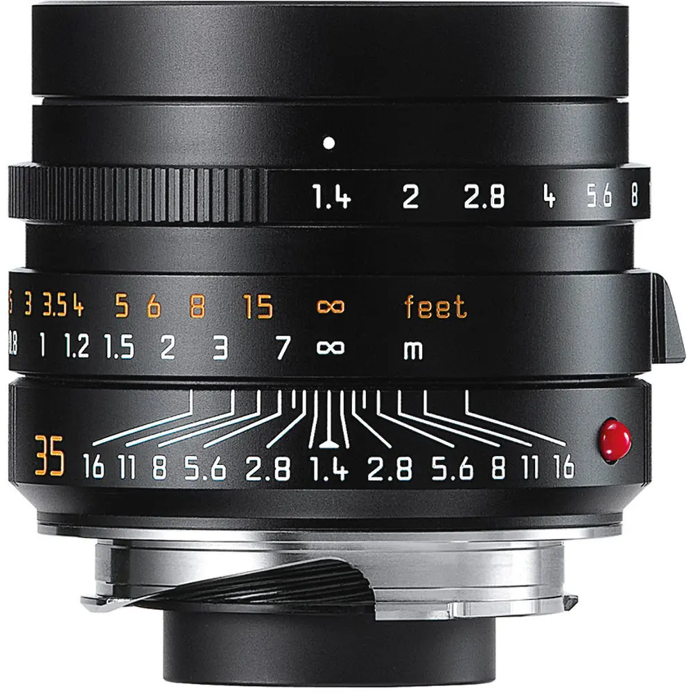 Main Image LEICA SUMMILUX-M 35mm f/1.4 ASPH BLACK Lens