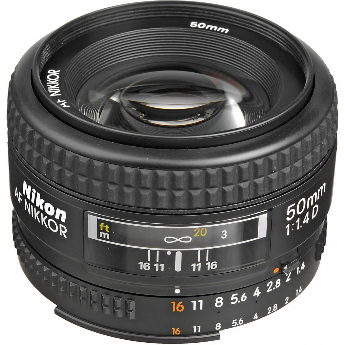 1. Nikon Nikkor AF 50mm 50 f/1.4 D F1.4 D Lens