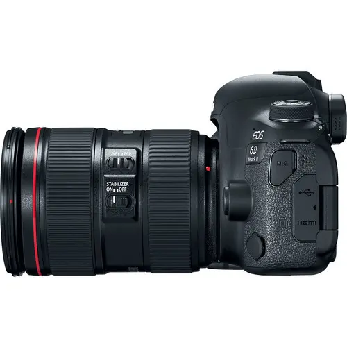 Canon EOS 6D Mark 2 +24-105 64GB 26.2MP Mk II Full Frame