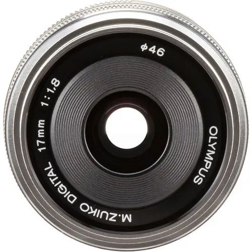 5. Olympus M.ZUIKO DIGITAL ED 17mm f1.8 (Silver) Lens