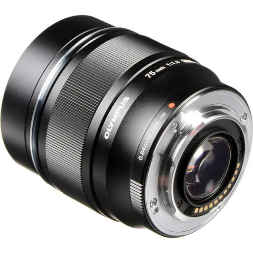 3. Olympus M.ZUIKO DIGITAL ED 75mm F1.8 (Black) Lens